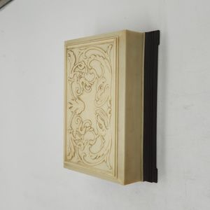 Luxor‎ Art Deco Vanity Box Hard Plastic Dresser Top Jewelry Trinket Vintage MCM